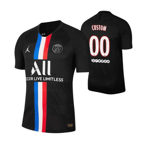 Custom Paris Saint-Germain 19/20 Fourth Short Sleeve Jersey