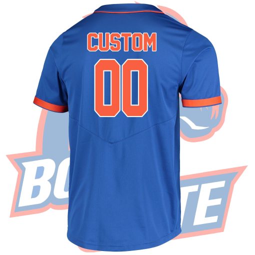 Custom Boise State Broncos Royal Vapor Untouchable Elite Custom Jersey College Baseball