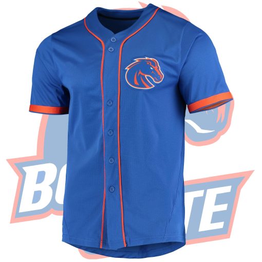 Custom Boise State Broncos Royal Vapor Untouchable Elite Custom Jersey College Baseball