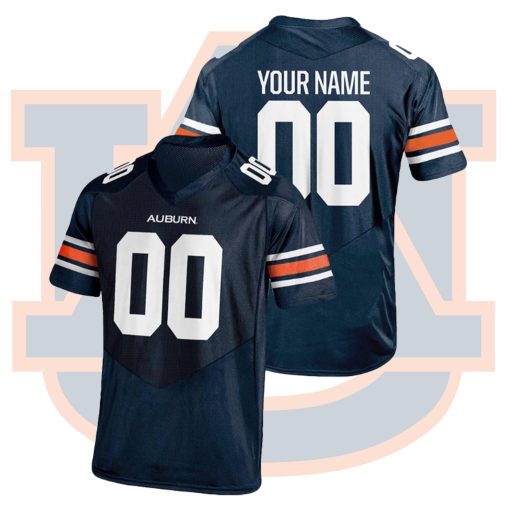 Custom Auburn Tigers White Custom College Football Jersey