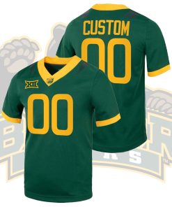 Custom Baylor Bears Green College Football Jersey
