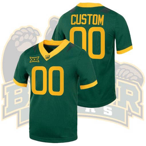 Custom Baylor Bears Green College Football Jersey