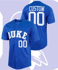 Custom Duke Blue Devils Vapor Untouchable Elite Royal Jersey College Baseball