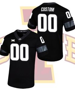 Custom Iowa State Cyclones Black Untouchable Game College Football Jersey