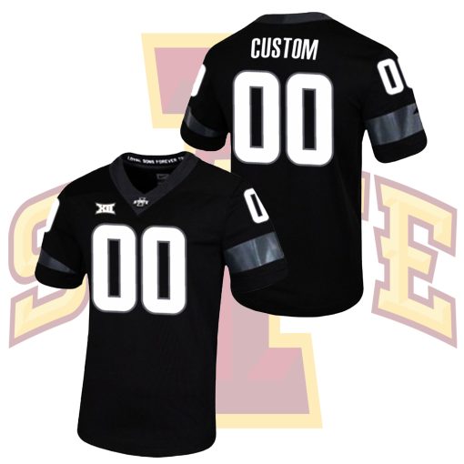 Custom Iowa State Cyclones Black Untouchable Game College Football Jersey