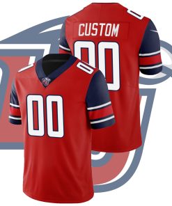 Custom Liberty Flames College Football Red Jersey