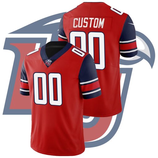 Custom Liberty Flames College Football Red Jersey