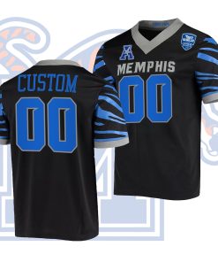 Custom Memphis Tigers Black College Football Jersey