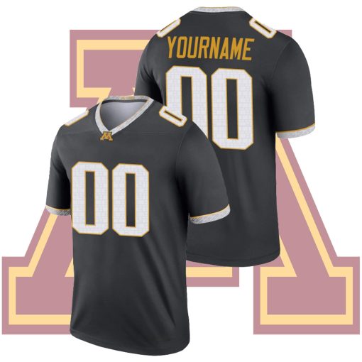 Custom Minnesota Golden Gophers Gray Legend Alternate College Baseball Jersey