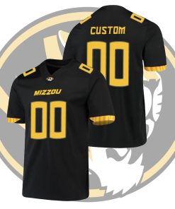 Custom Missouri Tigers Black Untouchable Game College Football Jersey
