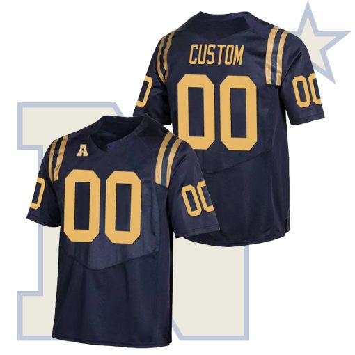 Custom Navy Midshipmen Custom Navy College Football Jersey