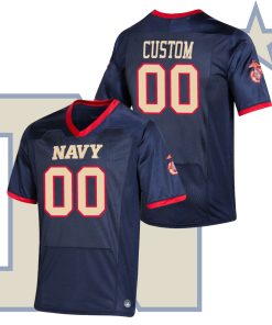 Custom Navy Midshipmen Navy USMC Special Game College Football Jersey