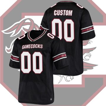 Custom South Carolina Gamecocks Black College Football Jersey