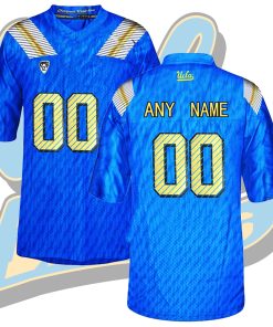Custom UCLA Bruins Blue College Limited Football Jersey