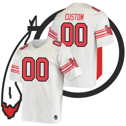 Custom Utah Utes White Throwback College Football Jersey