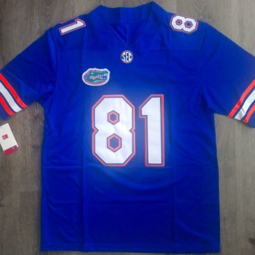 Custom Florida Gators Royal Cotton Bowl Game College Football Jersey photo review