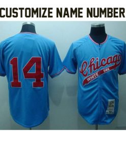 Custom Chicago White Sox Retired Green Salute To Service 2016 Flexbase Baseball Jersey