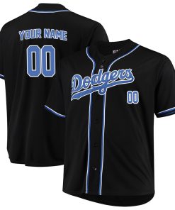 Custom Los Angeles Dodgers 2012 Black Fashion Jersey