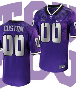 Custom TCU Horned Frogs Untouchable College Football White Game Jersey