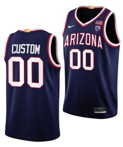 Custom Arizona Wildcats Navy Jersey 2022-23 Limited Basketball