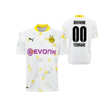 Custom Borussia Dortmund Third White Jersey