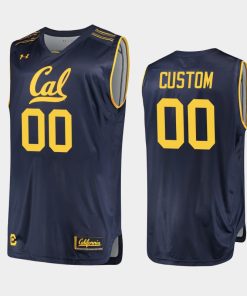 Custom California Bears Navy 2019-20 College Basketball Jersey