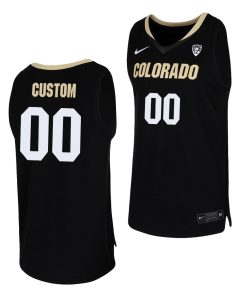 Custom Colorado Buffaloes Black College Basketball Team Jersey