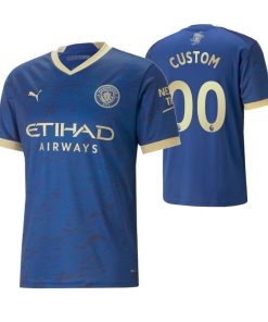 Custom Manchester City 2023 Chinese New Year Graphic Jersey Royal