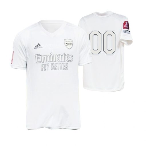 Custom Arsenal 2023 No More Red Special Edition Jersey White