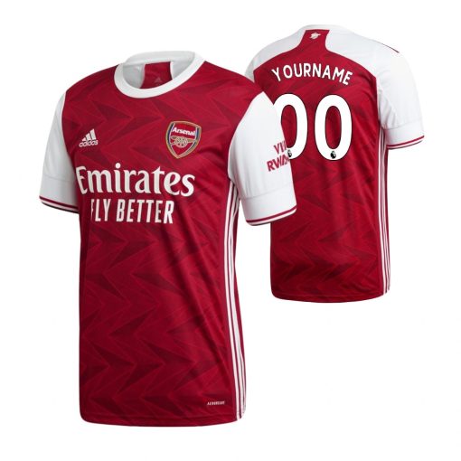 Custom Arsenal Red Home Stadium Jersey