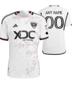 Custom D.C. United 2023-24 Away White Jersey