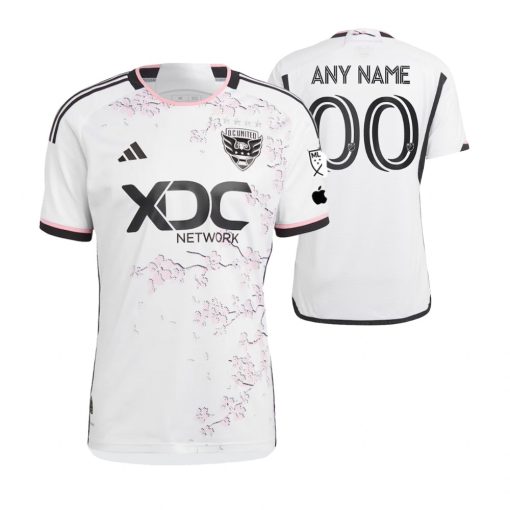 Custom D.C. United 2023-24 Away White Jersey