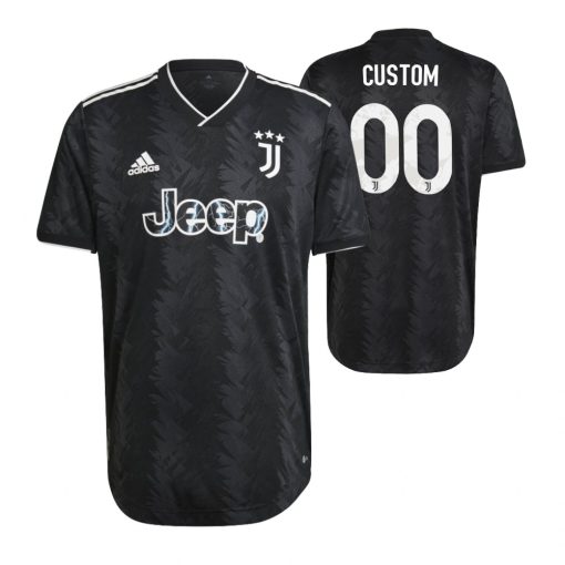 Custom Juventus 2022-23 Away Black Jersey