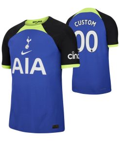 Custom Tottenham Hotspur 2022-23 Away Blue Jersey