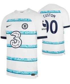 Custom Chelsea 2022-23 Away White Jersey