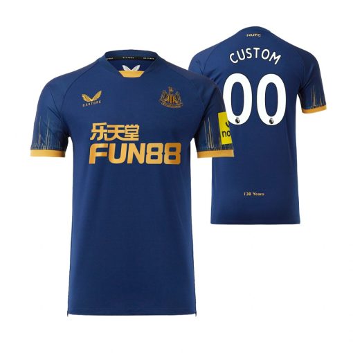 Custom Newcastle United 2022-23 Away Jersey Blue