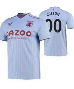 Custom Aston Villa 2022-23 Away Jersey Blue