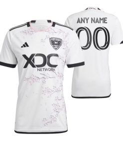 Custom D.C. United 2023-24 Away Jersey White