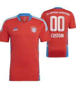 Custom Bayern Munich 2023 Red Training Jersey