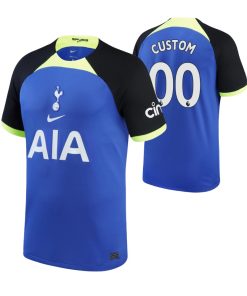 Custom Tottenham Hotspur 2022-23 Away Jersey Blue