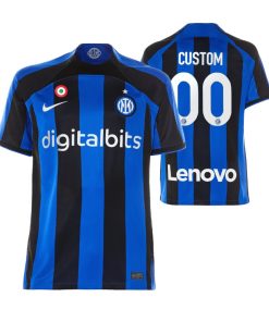 Custom Inter Milan 2022-23 Home Jersey Blue