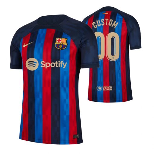 Custom Barcelona 2022-23 Home Jersey Blue