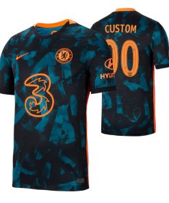 Custom Chelsea Champions Of Europe Third Jersey Teal
