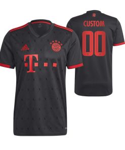 Custom Bayern Munich 2022-23 Third Jersey Charcoal