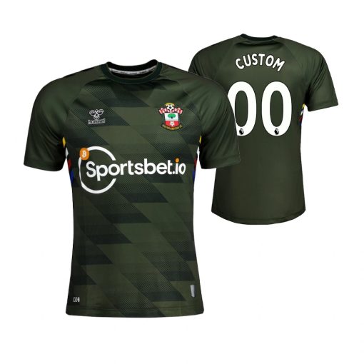 Custom Southampton 2022-23 Third Jersey Dark Green