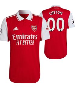 Custom Arsenal Red 2022-23 Home Jersey