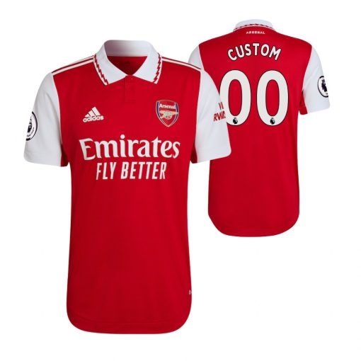 Custom Arsenal Red 2022-23 Home Jersey