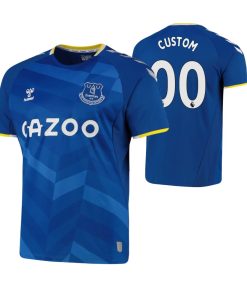 Custom Everton 2021-22 Home Jersey Blue