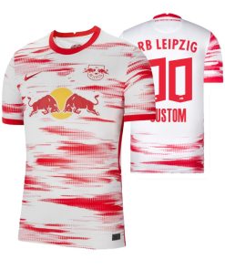 Custom RB Leipzig 2021-22 Home Jersey Red
