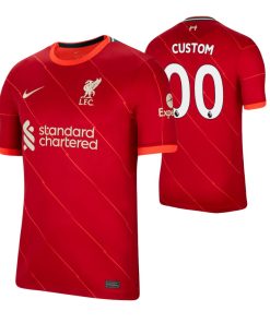 Custom Liverpool 2021-22 Home Jersey Red